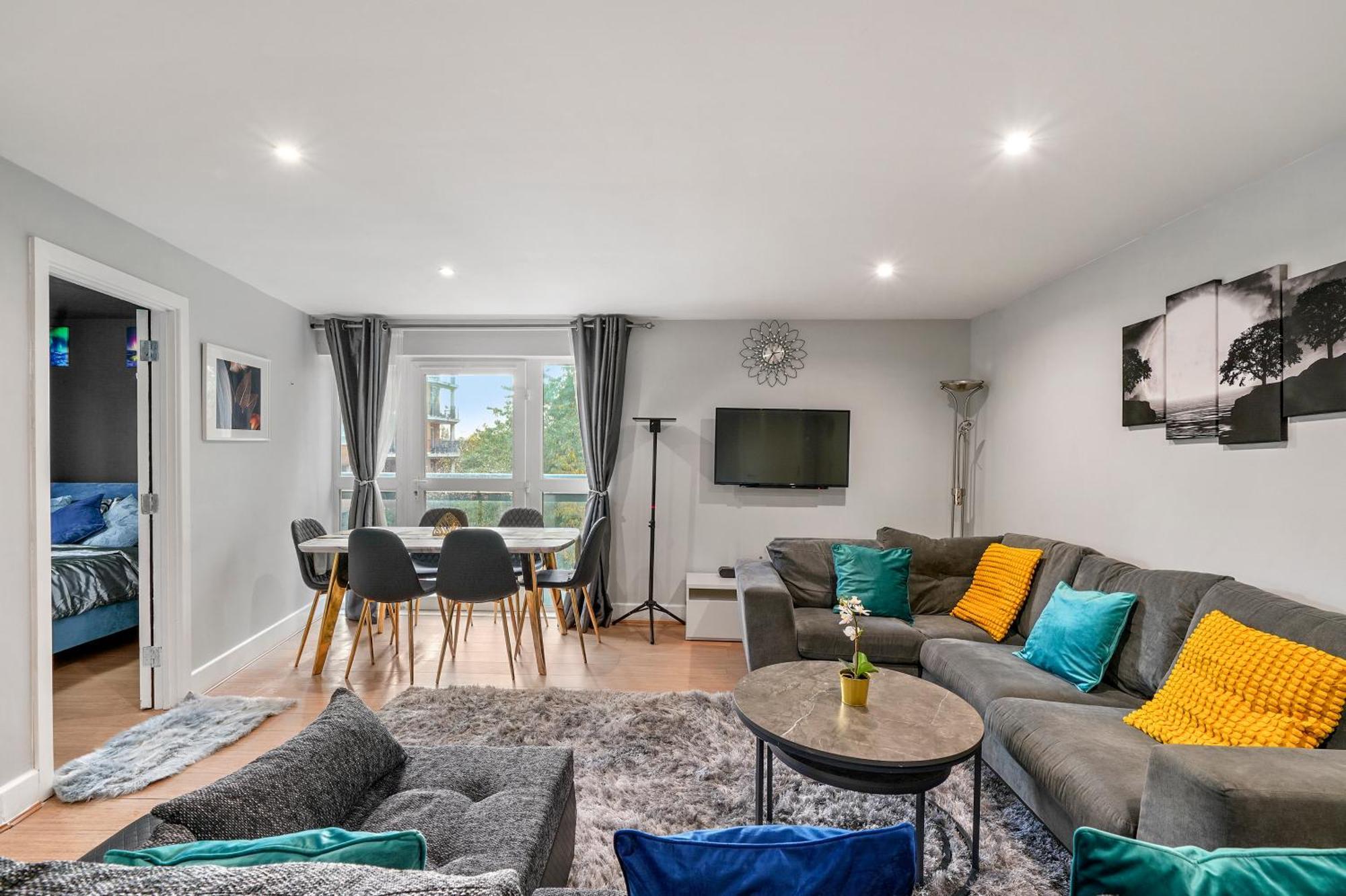 Elegant 3Br 2Bath Flat In Canary Wharf - O2 -Excel London Exteriör bild