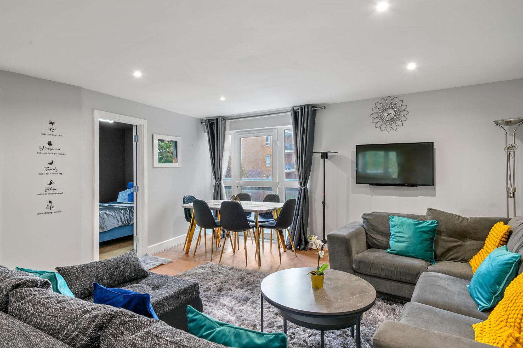 Elegant 3Br 2Bath Flat In Canary Wharf - O2 -Excel London Exteriör bild